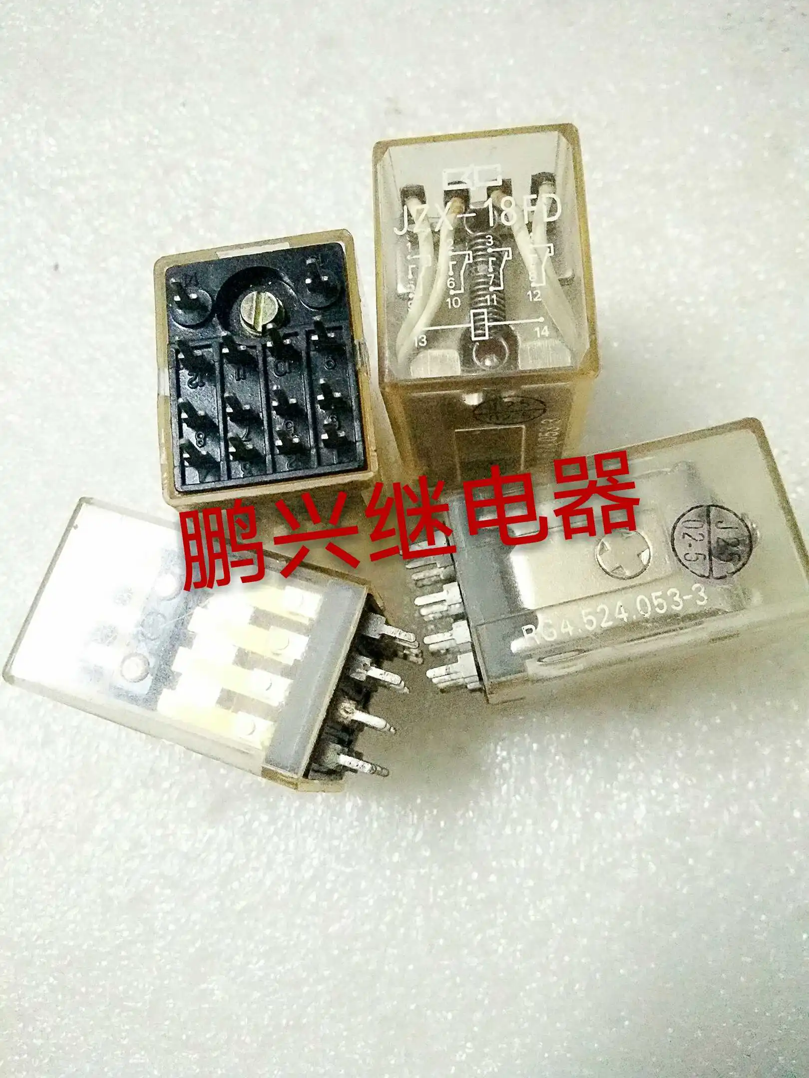 

Free Shipping 10PCS/LOT JZX-18FD 220VAC14 Stitch Intermediate Relay