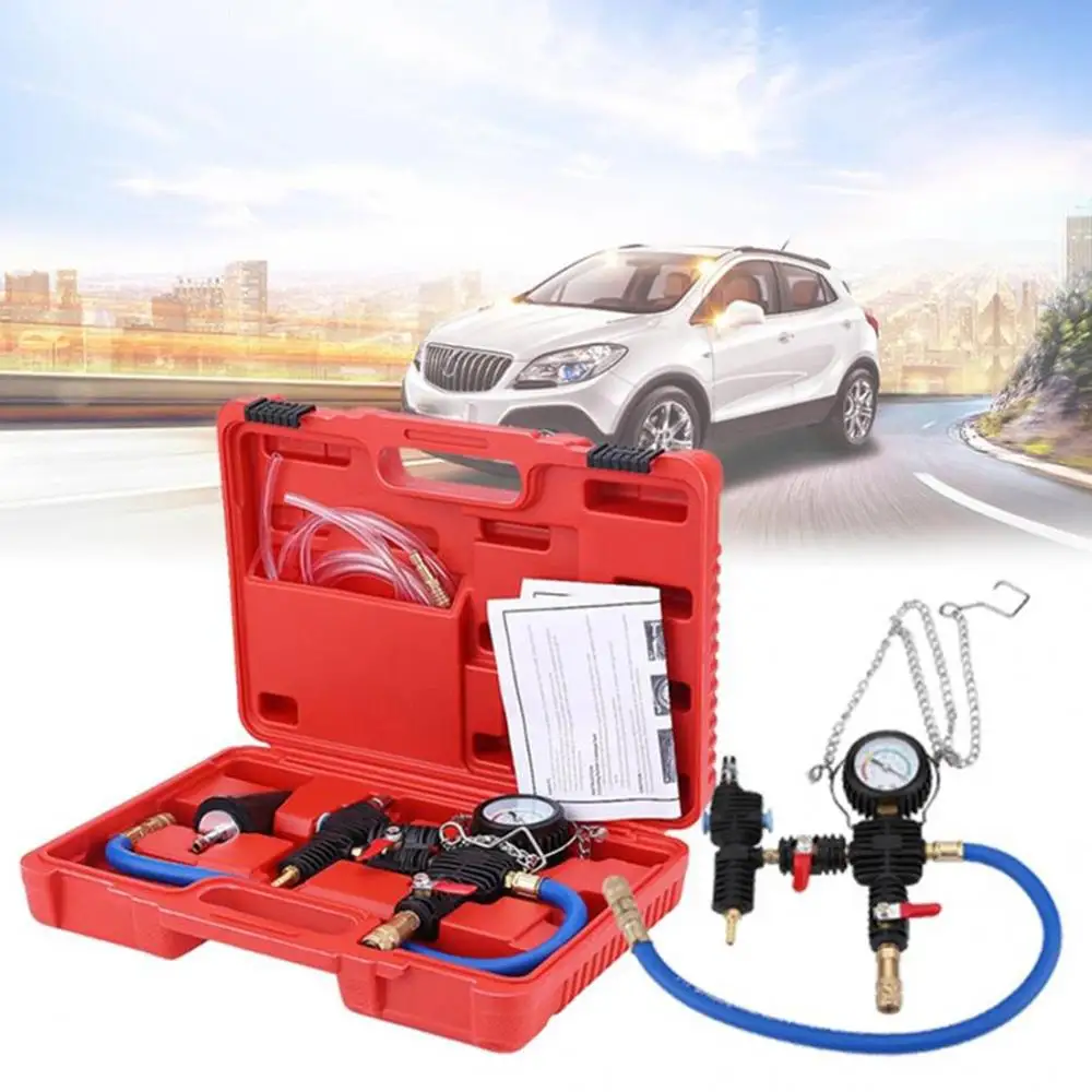 

HOT!Auto Coolant Vacuum Kit Cooling System Radiator Set Refill and Purging Tool Universal for automotive cooling systems test
