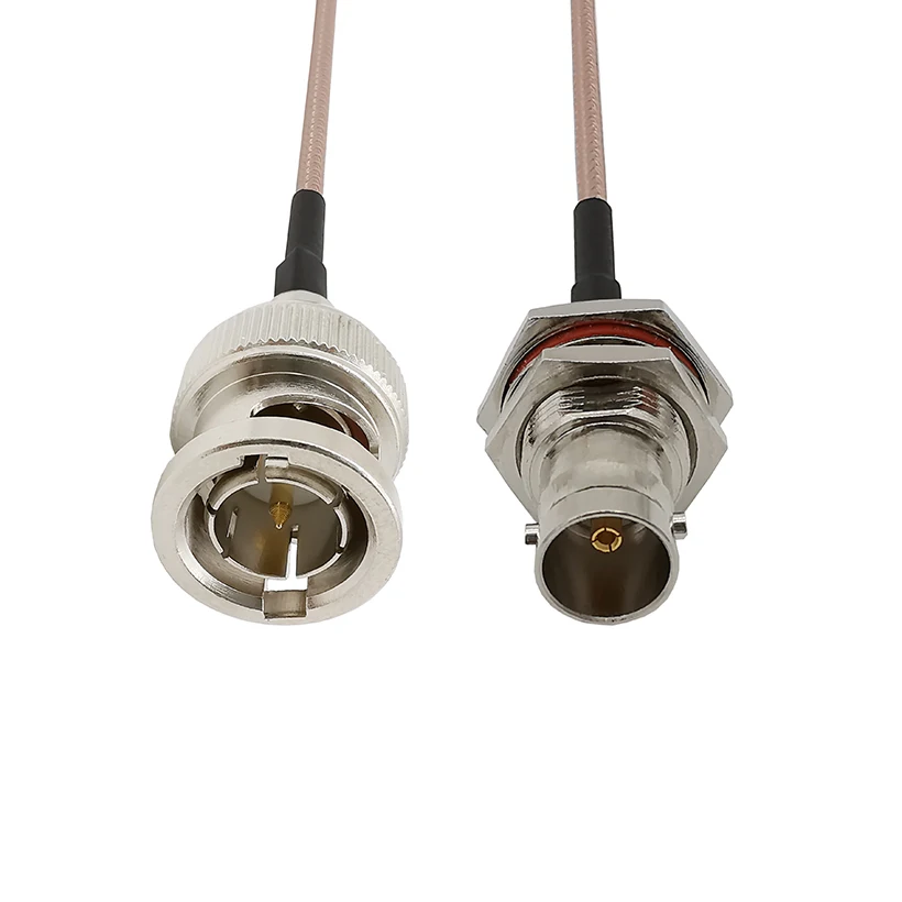 1Pcs BNC Male to Female Bulkhead 75 Ohm RG179 Extension Cable Connector for HD-SDI 3G-SDI Vedio Camera Monitor Recorder | Обустройство