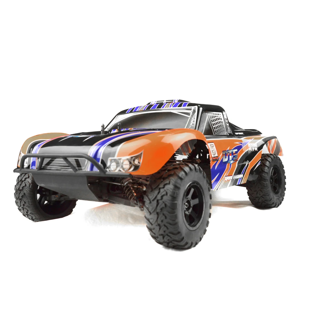 1:10 4WD Brushless Methanol Fuel Remote Control Car High Speed Short Course Model Truck Educational Toy- R0097 R0092G R0079