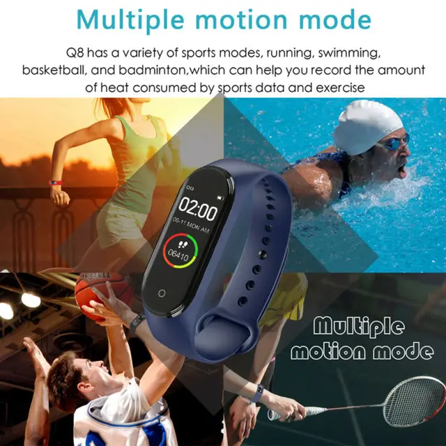 Smart Watch Women Men Color Screen Waterproof Running Pedometer Calorie Counter Health Sport Activity Tracker Cute Cheap Gift 3