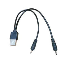 20 см i7S Bluetooth гарнитура зарядное устройство кабель USB к 2DC2. 0 мм силовой кабель адаптер DC 5 в питание Зарядка для I7S наушники обеспечивает