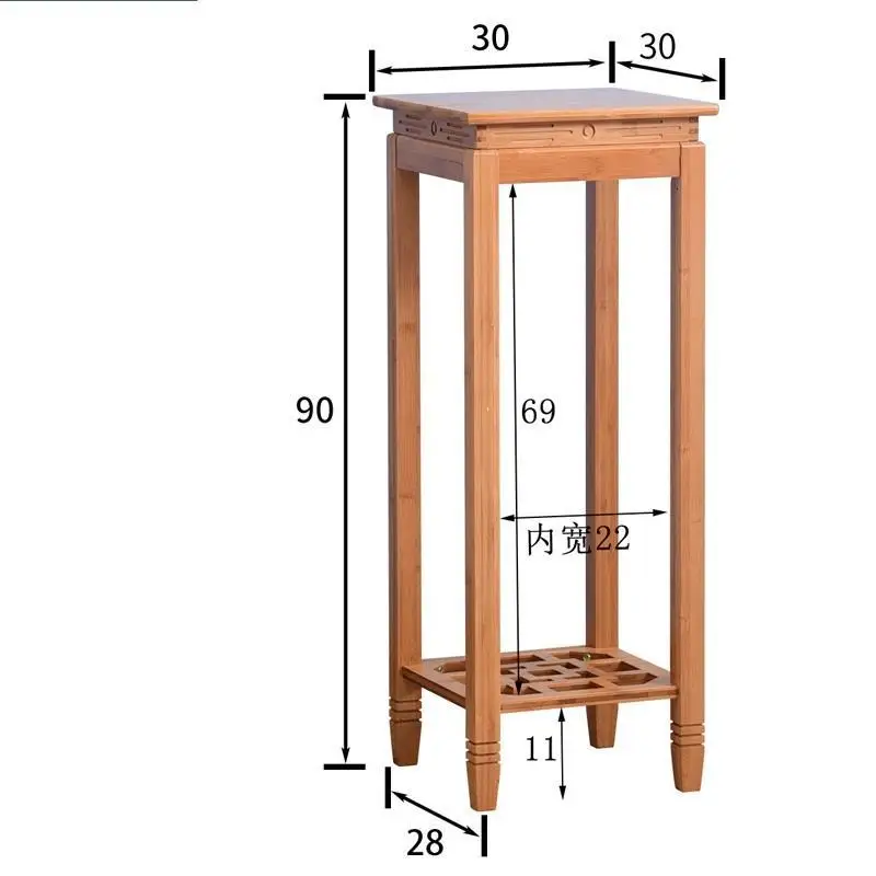 Number 5 Varanda Repisa Ladder Escalera Estante Estanteria Para Plantas Wood Stojak Na Kwiaty Plant Rack Balcony Shelf Flower Stand - Цвет: Number 5