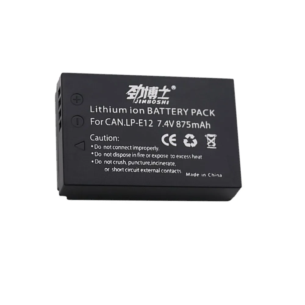 2 шт. реальная емкость LP-E12 LPE12 LP E12 камера батарея+ ЖК USB зарядное устройство для Canon M 100D Kiss X7 Rebel SL1 EOS M10 EOS M50 DSLR