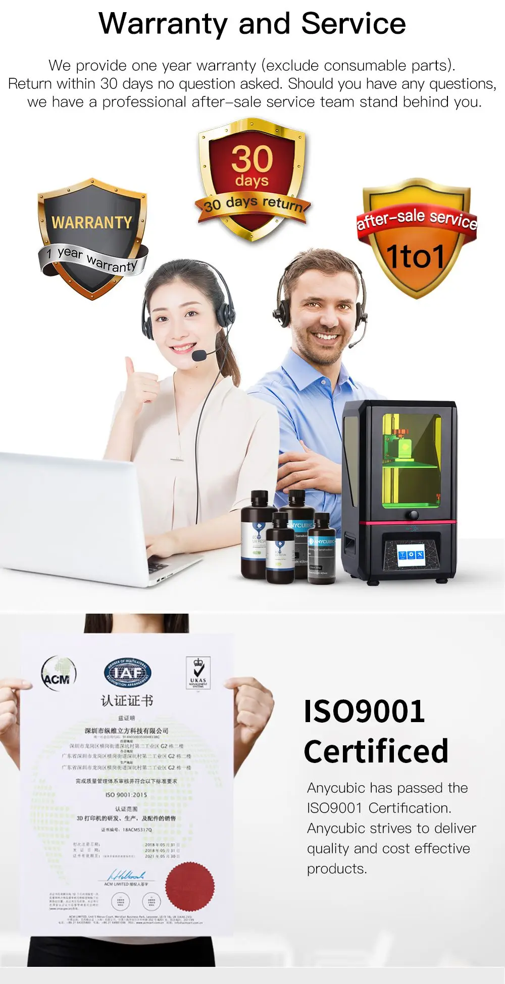 ANYCUBIC 3d принтер Фотон размера плюс офлайн печать UV lcd 405nm Смола Настольный 3d принтер набор impresora 3d