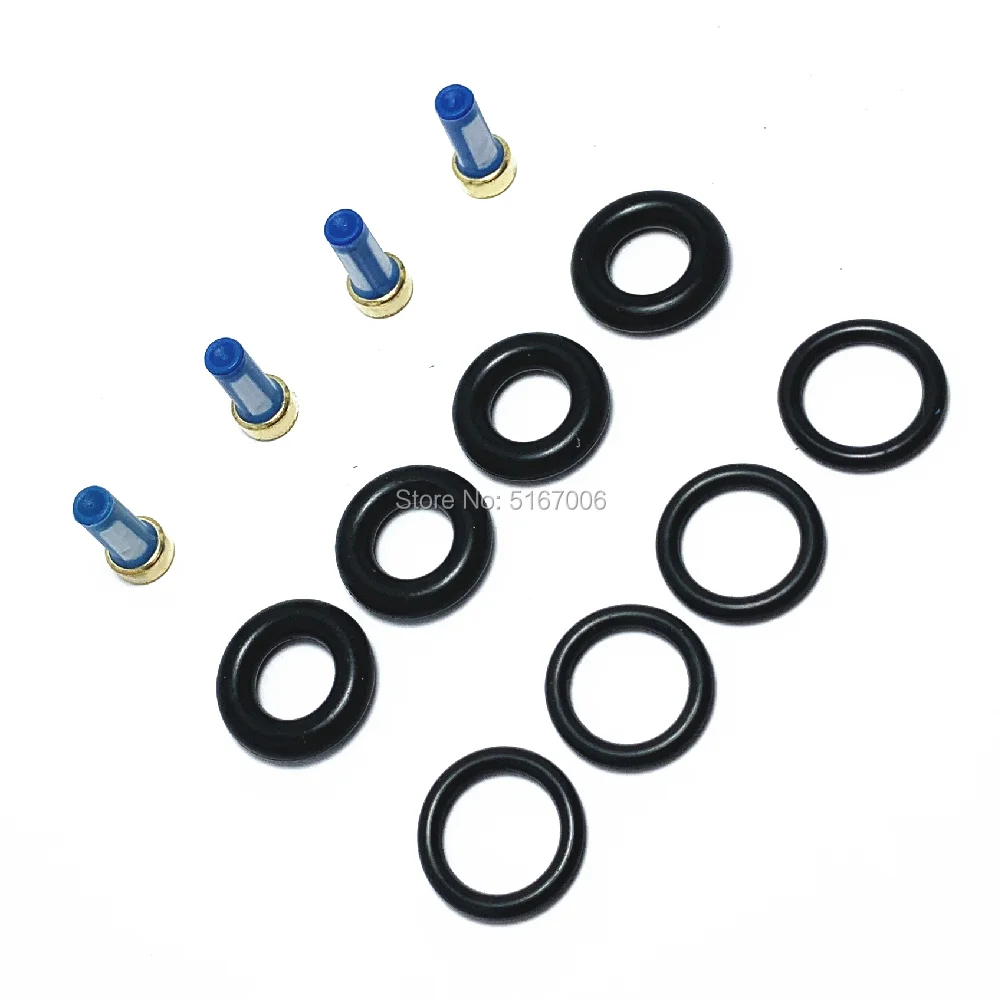 Fuel Injector Repair Kits 4sets for Peugeot 206 307 406 407 607 806 807 Expert 2.0/16V 1984E2 01F002A (AY-RK801)