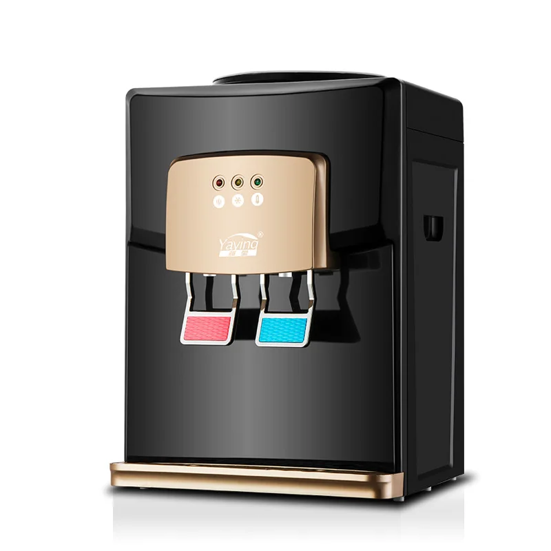550W Household Warm Ice Warming Small Kitchen Office Mini Energy Saving Desktop Water Dispenser