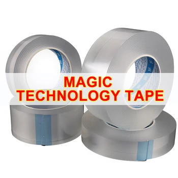 

Factory Supply Free Shipping Double Sided Tape -Reusable Nano Magic Tape Adhesive Acrylic Vehicle Supplies Improvement Traceless