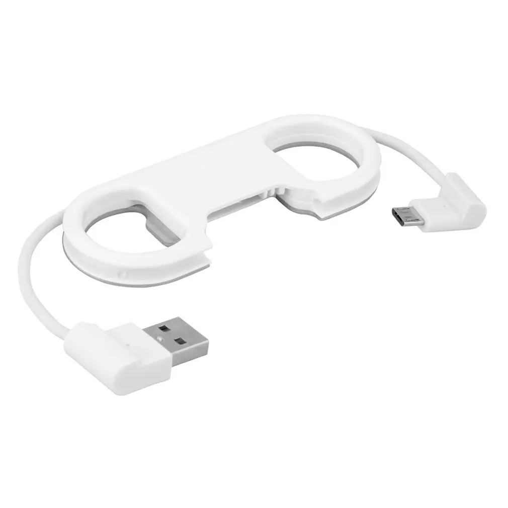 

Practical Design Keychain Bottle Opener Portable Data Cable USB Charging Cord Wire Keychain Suitable for Android Phones