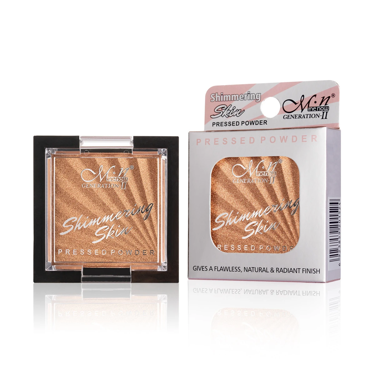 MENOW минеральная мерцающая пудра для лица прочный водонепроницаемый контроль над маслом Осветляющий отбеливающий консилер основы прессованная пудра макияж