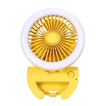 

Mini Portable Folding Fan Selfie Beauty Fill Light Fan Cooler Mobile Phone Clip 72XB
