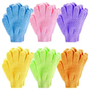 

Five Fingers Bath Gloves bath shower wash cloth Shower Towel Scrub Body Wash Children Massag Sponge Moisturizing Spa Home Supply