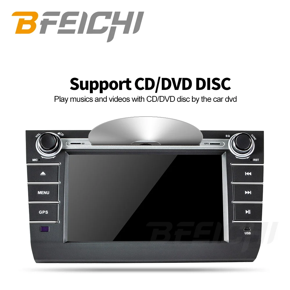 Best Bfeichi android 9.0 car dvd  for  Suzuki Swift 2004 2005 2006 2007 2008 2009 2010 dvd player navigation 1