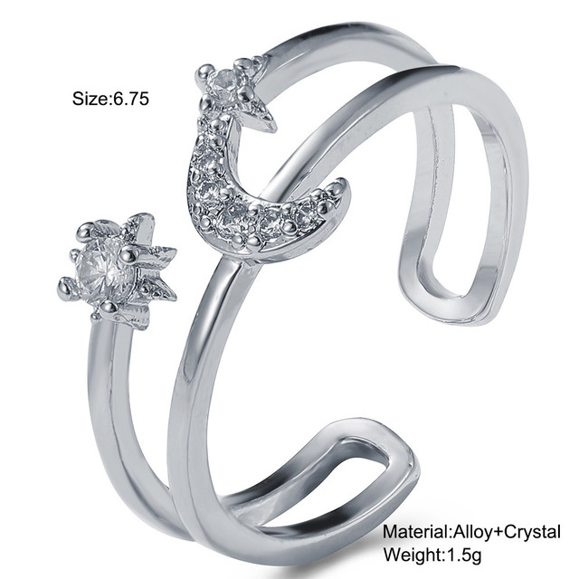 Gothic Skull Flower Angel Rings for Women Hip Hop Silver Color Butterfly Heart Finger Ring Fashion Streatwear Jewelry