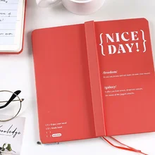 

Nice Day Hardcover Portable Undated Weekly Planner Book 168P DIY 2022 Weeks Daily Scheduler 95mm*185mm