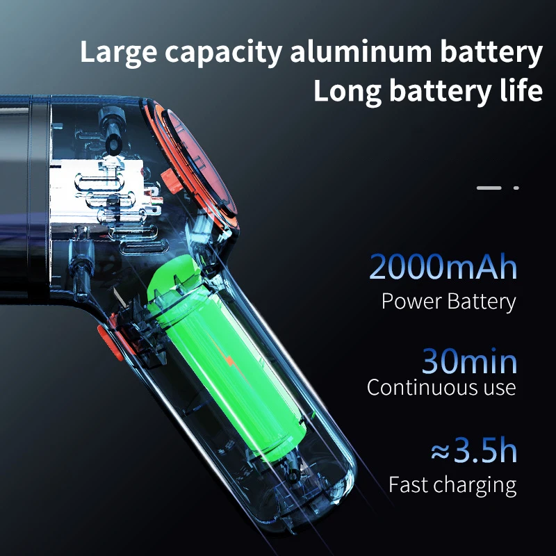 US $29.99 Mini Handheld Car Vacuum Cleaner Wireless Wet And Dry 8000pa High Power Strong Suction Cordless 120W Auto Portable For Car Home