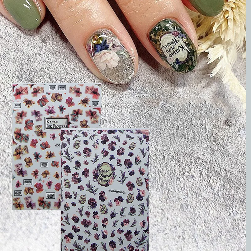 MG-202030-04 стикеры 3d на ногти Nail Art Шаблон Diy украшения для ногтей | Красота и здоровье