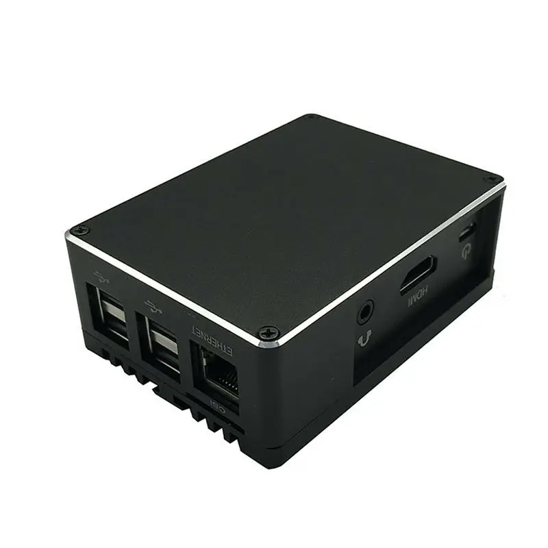 Для Raspberry Pi 3B +/Asus Thinker чехол для Raspberry Pi 3 Model B + алюминиевый корпус корпуса защитный