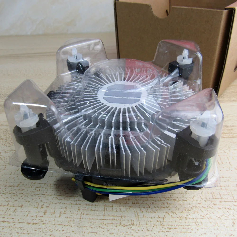 Алюминий E97379-003 Процессор вентилятор радиатора для i3 i5 i7 разъем LGA 1150 1155 1156 C0155 0.2A 12V