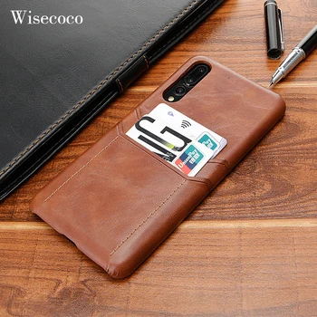

Luxury Card Holder Case for Huawei P40 P20 Pro Leather Wallet Shockproof Hard Back Cover for Huawei P30 Mate 30 20 10 9 Pro Case