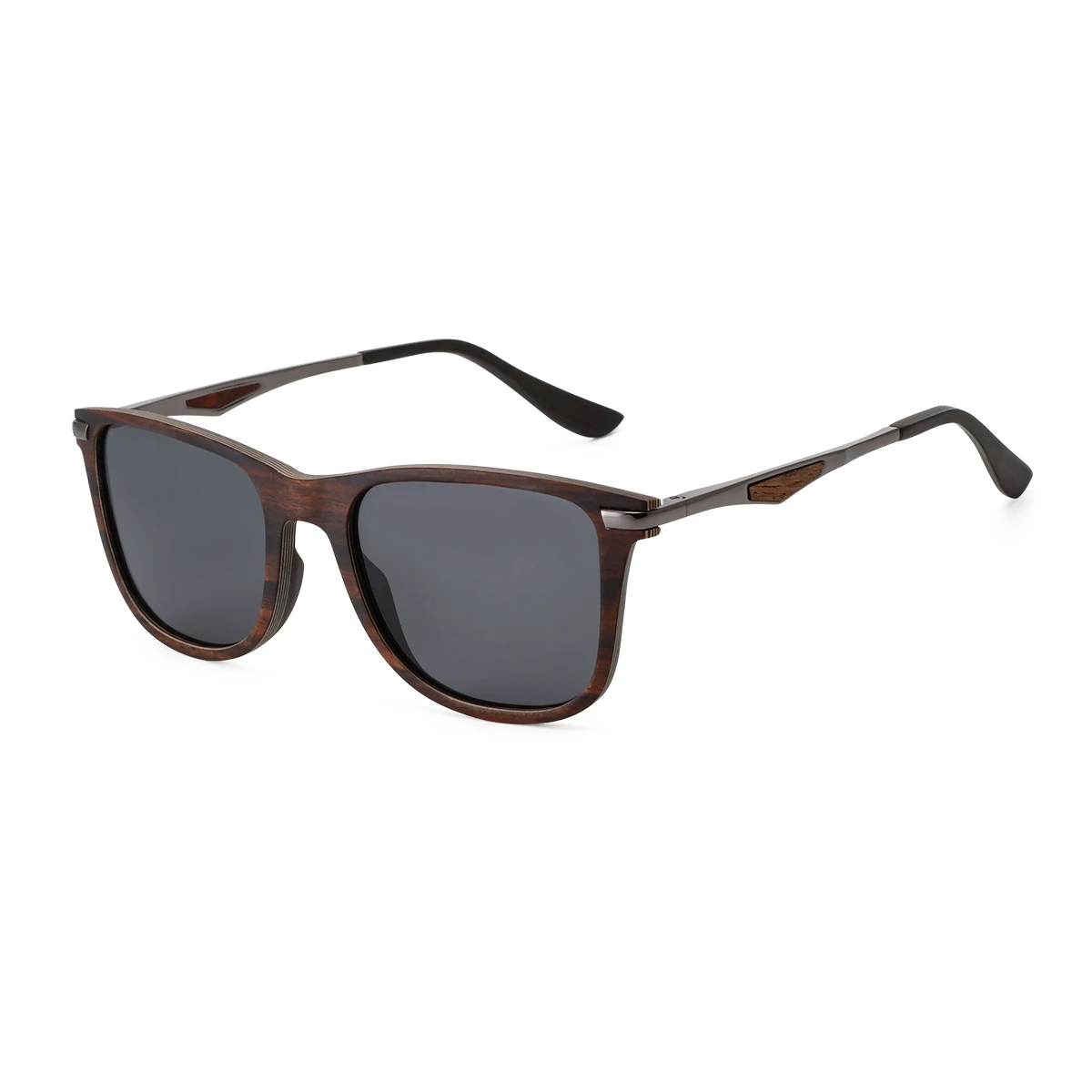 New Real Wood Sunglasses Metal Polarized Handmade Bamboo womens Sunglass Sun glasses Men Gafas Oculos De Sol Mader