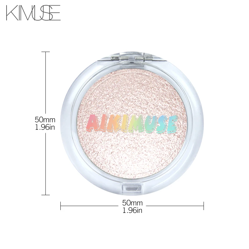 KIMUSE Illuminator, светящийся Хайлайтер для лица, контур, золотой, стойкий, Осветляющий, бронзер, макияж, мерцающая пудра, хайлайтер, палитра