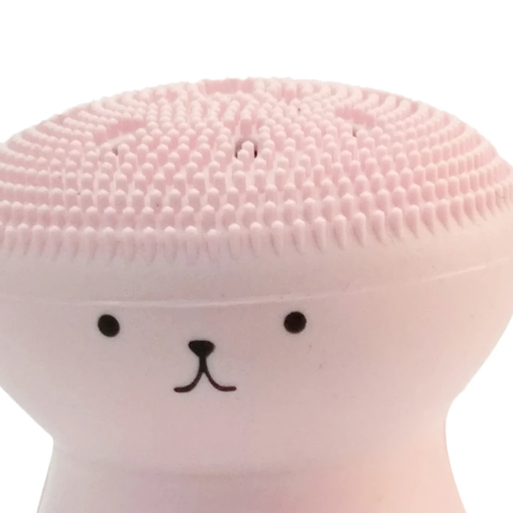 Cute&Clever Octopus-shaped Replacement Facial Skin Care Washing Face Brush Great Gift for Your Mother&Girlfriend.