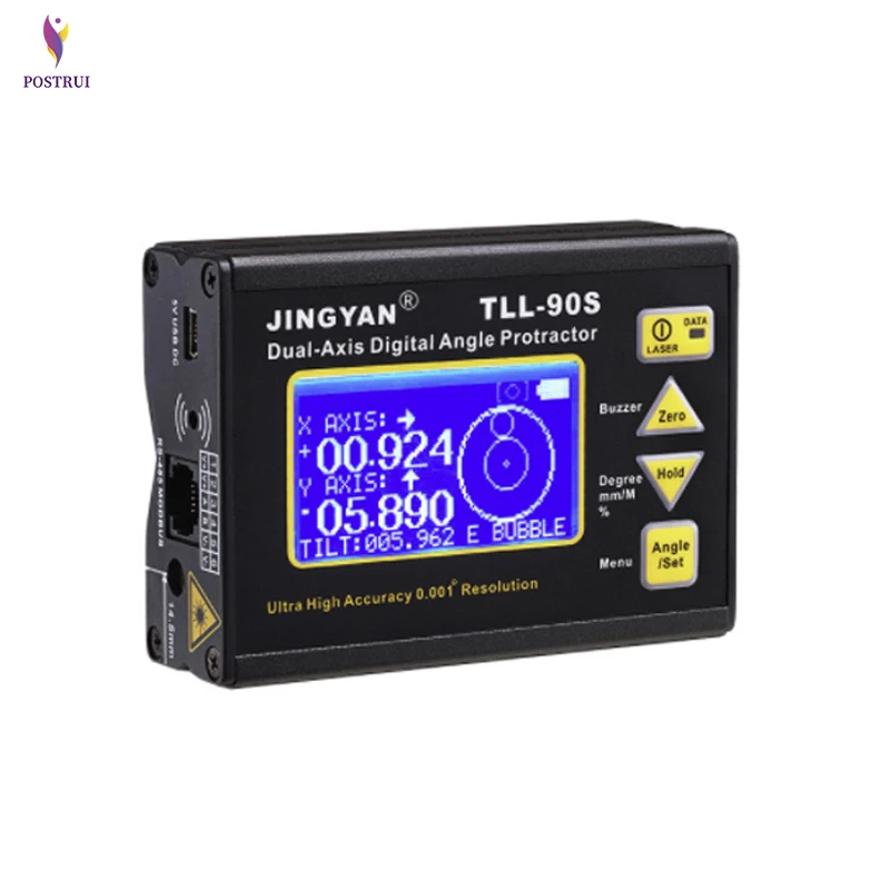 

Digital display dual-axis inclinometer TLL-90S mini professional high precision laser electronic level meter