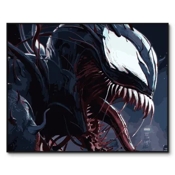 

Venom Painting By Numbers DIY Oil Painting On Canvas Home Framed DIY Oil Painting by number for adults