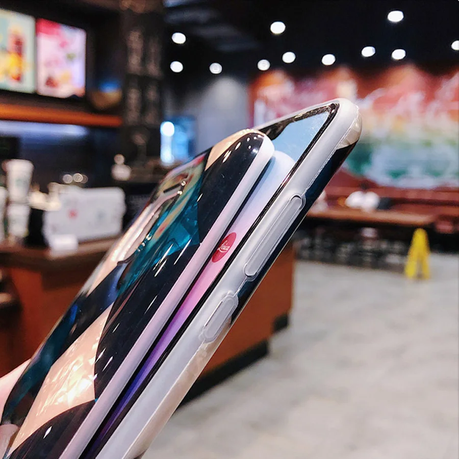 Блестящая фольга ремешок ТПУ чехол для samsung galaxy s10 s9 s8 plus s10e s10 lite note 8 9 чехол Чехол с блестящей сеткой мягкий чехол для телефона