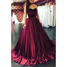 Фиолетовые платья для выпускного вечера бальное платье Милая атласная Длина до пола формальное вечернее платье элегантное платье для особых случаев CP335