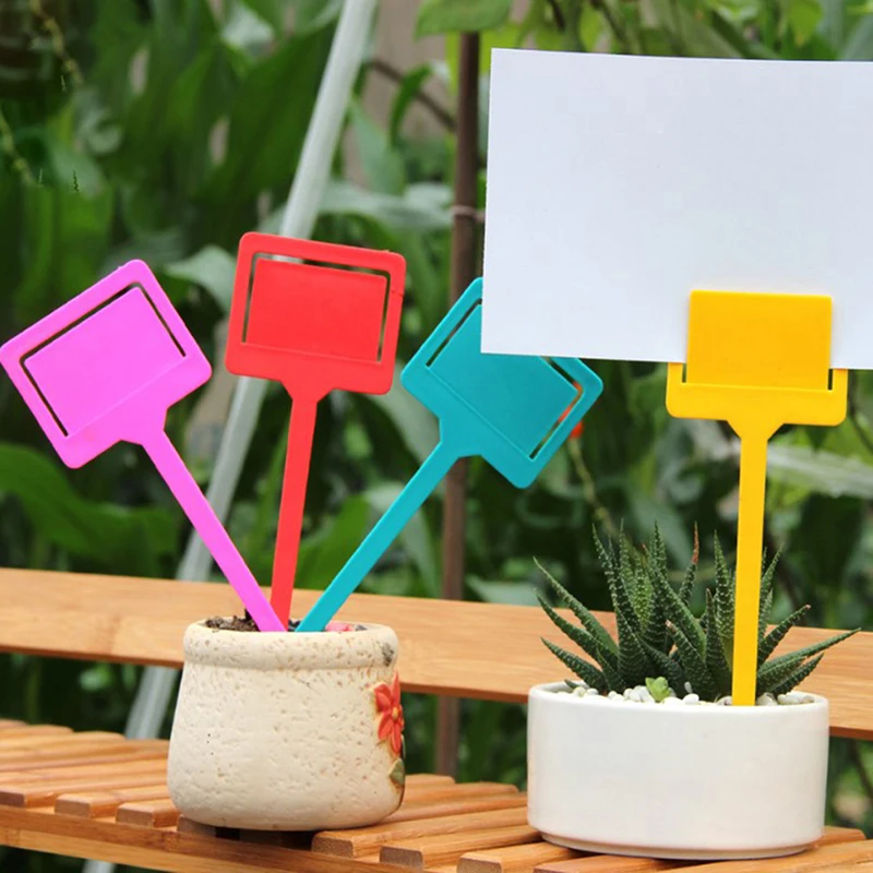 Type Label Waterproof Record Plate Nursery Premium Label Plastic Plant Garden Plant Pot Planter Vegetable Label Tag