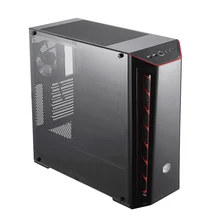 Корпус COOLER MASTER MasterBox MB520 Acryl version MidiTower без Б/П ATX MicroATX MiniITX Цвет красный MCB-B520-KANN-S00