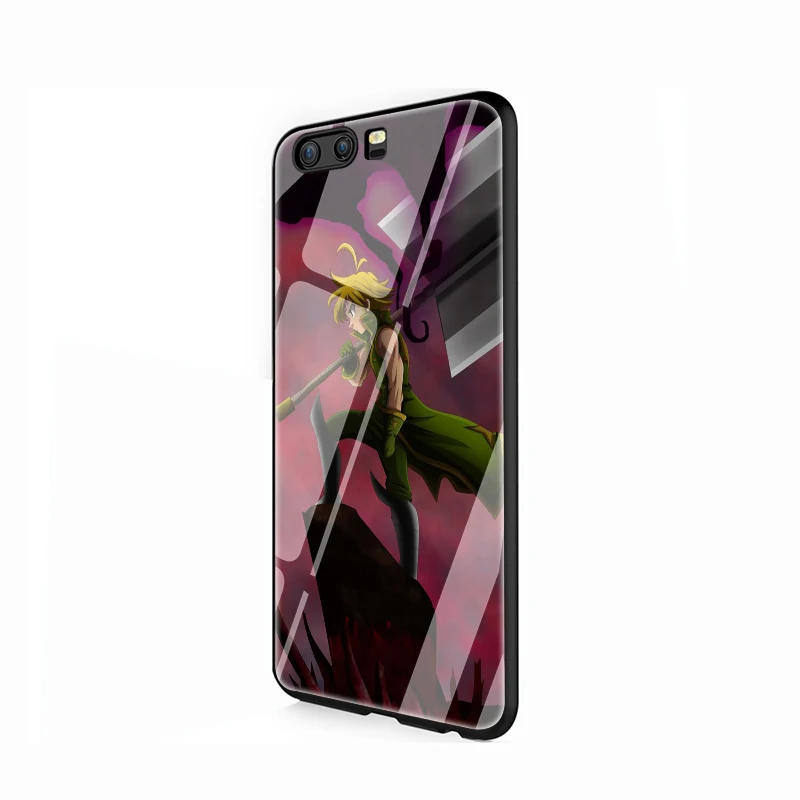 Телефон EWAU seven deadly sins из закаленного стекла чехол для Huawei P10 P20 P30 Lite Pro P Smart - Цвет: G11