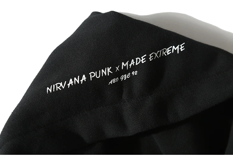 Мужская толстовка в стиле хип-хоп, Толстовка для Курта Кобейна с принтом, уличная толстовка с капюшоном, пуловер Harajuku, свободная толстовка с капюшоном Nirvana Nevermind