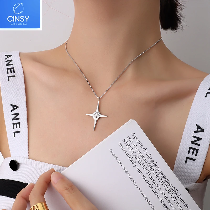 

CINSY Pendants Jewelry For Women Collares Para Mujer Trending Products Chains Necklace For Women Goth Necklaces Necklace Choker