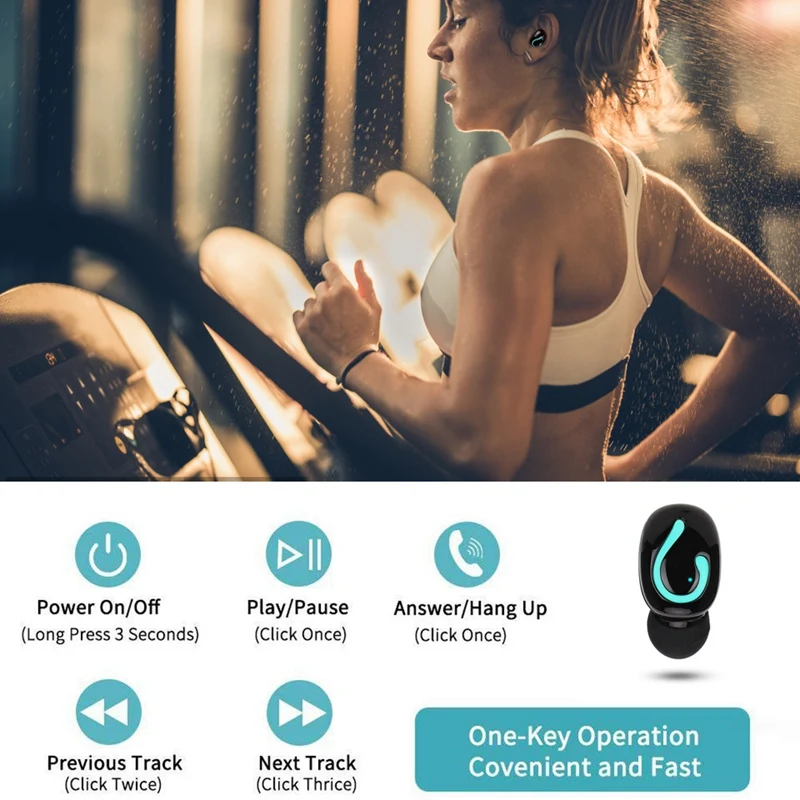 Q66 TWS Bluetooth наушники 5,0 с микрофоном водонепроницаемые наушники Авто сопряжение Гарнитура 3D стерео беспроводные наушники Q32