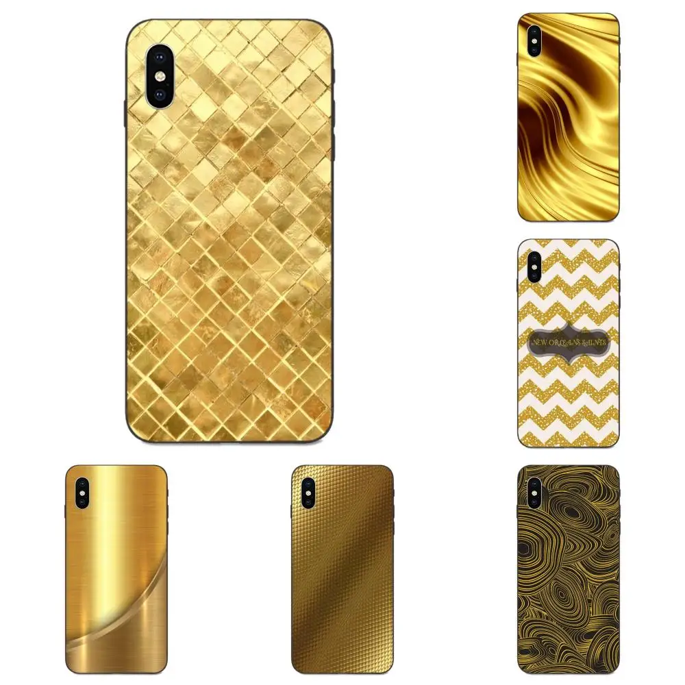 ТПУ с милыми для huawei Honor 5A 6A 6C 7A 7C 7X8 8A 8C 8X9 9X10 10i 20 Lite рro дизайн металлическая Золотая фольга Цвет печатных