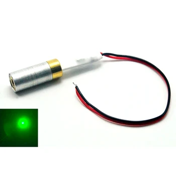 

Industrial/LAB 532nm 10mw 5VDC Green Laser DOT Diode Module