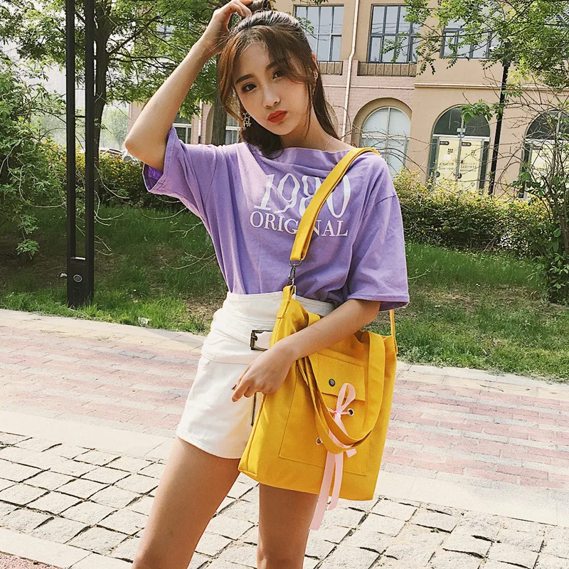 От производителя, дизайнерский ремень, сумка тканевая через плечо, Южная Корея, Холщовая Сумка, женская сумка через плечо