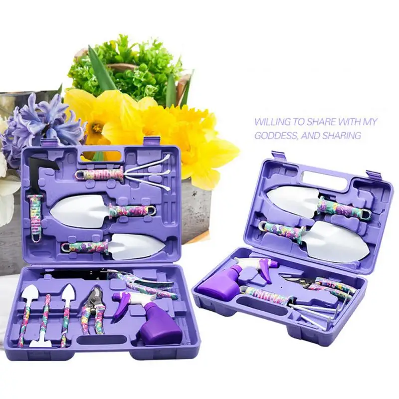 5/10pcs Mini Garden Tools Set Lightweight Gardening Kit Non-slip Handle Hand Weeding Digging | Дом и сад