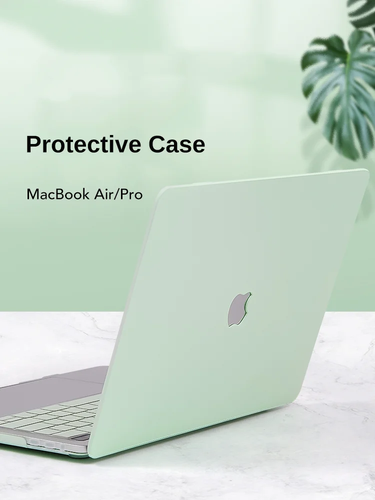 Laptop Case Lightweight Fresh Green For 12 13 14 15 16 Inch Macbook Air