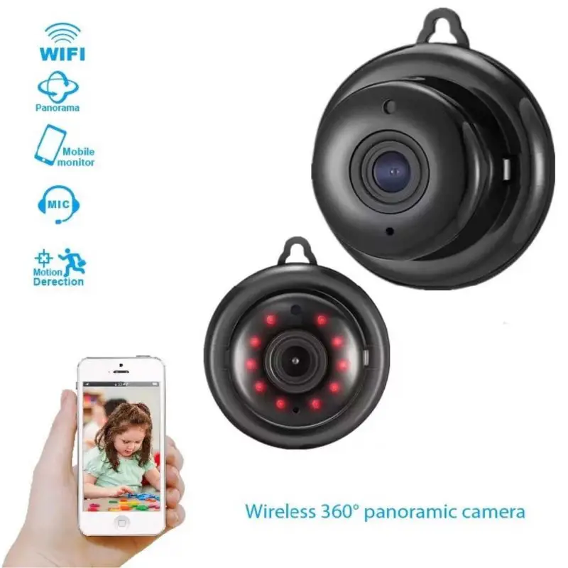 

WIFI IP Camera Full HD 1080P Mini Camcorder Wireless Night Vision Mini Cam Kits WIFI Support For Home Security CCTV0