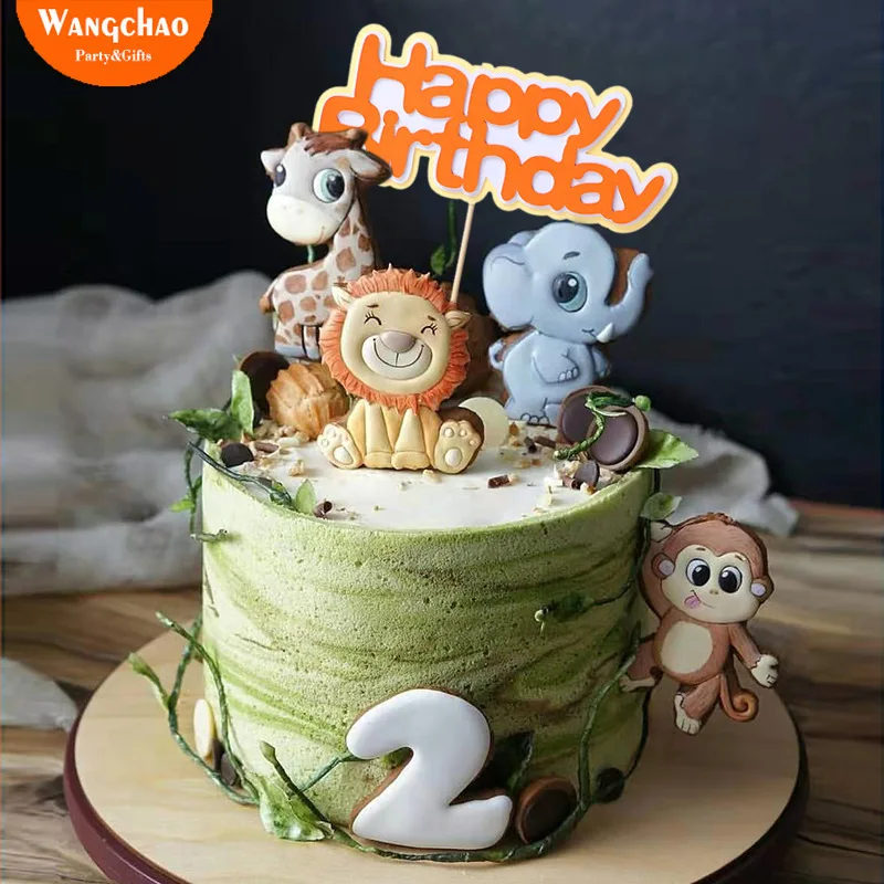 Decoration De Gateau Theme Animaux De La Jungle En Foret Girafe Lion Singe Fournitures De Fete Safari Decoration De Gateau Joyeux Anniversaire Cadeaux Pour Enfants Aliexpress Decoration De Gateau Theme Animaux De La Jungle En Foret Girafe Lion Singe Fournitures De Fete Safari Decoration De Gateau Joyeux Anniversaire Cadeaux Pour Enfants Aliexpress