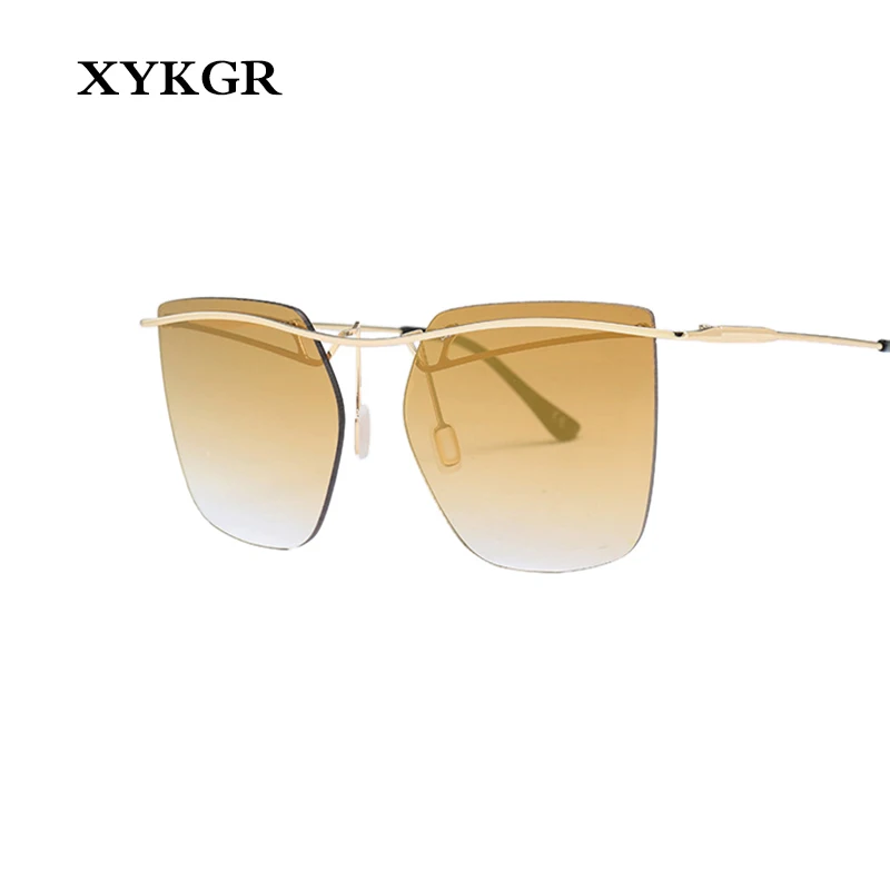 XYKGR, квадратные, большие солнцезащитные очки, женские, новые, модные, цветные, солнцезащитные очки для мужчин, уличная съемка, трендовые солнцезащитные очки, UV400, модные, солнцезащитные очки