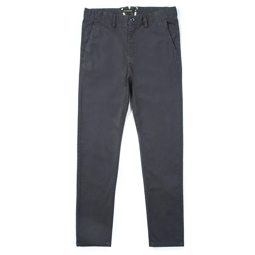 

Spring And Autumn Pure Cotton Sports MEN'S Trousers Men's Korean-style Trend Skinny Thin Trousers Slim Fit MEN'S Casual Pants