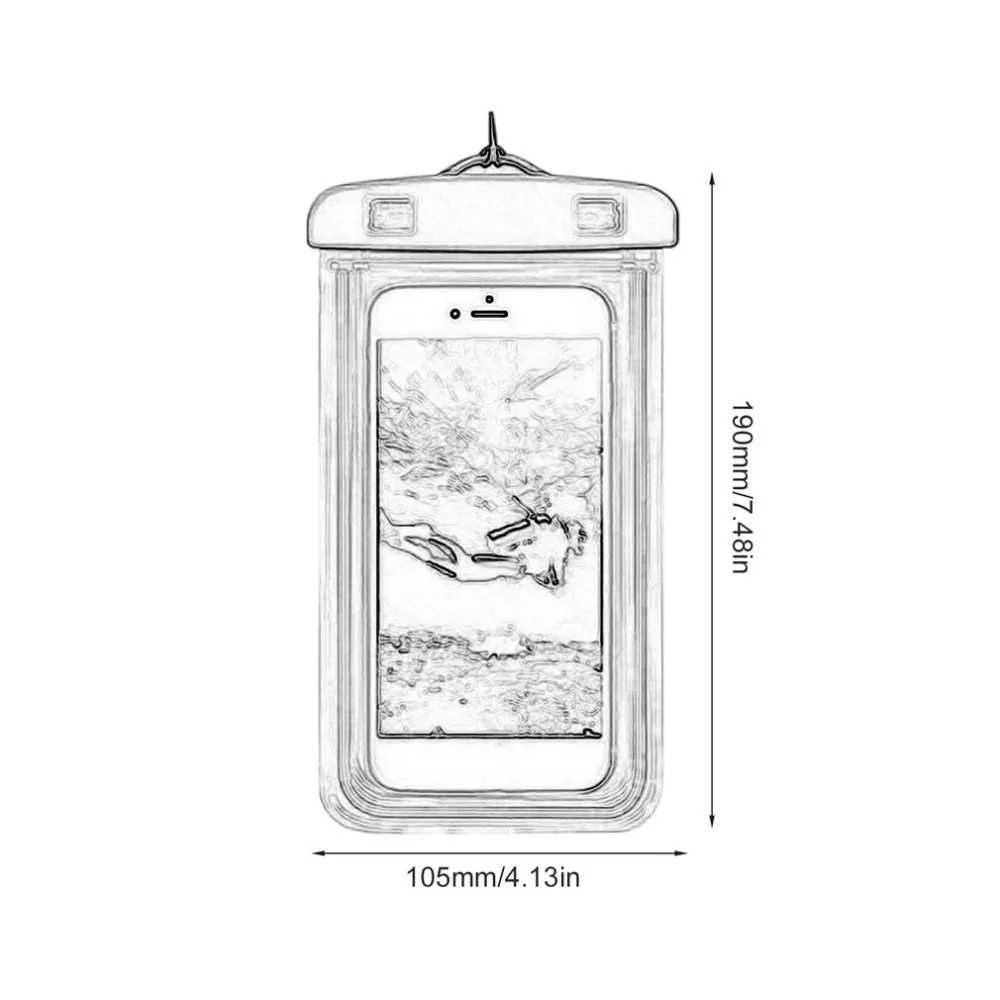 Водонепроницаемая сумка для телефона, чехол для подводной сушки, универсальный чехол для мобильного телефона, водонепроницаемые сумки, грязеотталкивающие