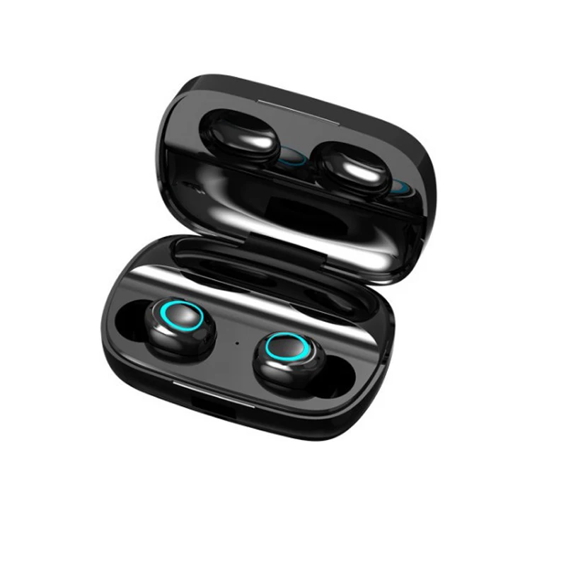 TWS 5,0, Bluetooth, 9D, стерео наушники, беспроводные наушники, IPX7, водонепроницаемые наушники, спортивные наушники с 4000 мАч, внешний аккумулятор - Цвет: S9-B-2