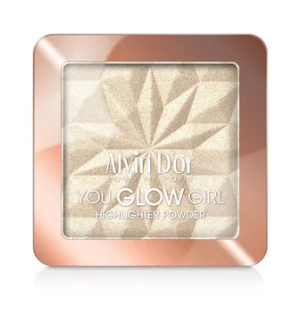 

Hl-04 пудровый highlighter "Alvin d'Or" you glow girl 9,6G