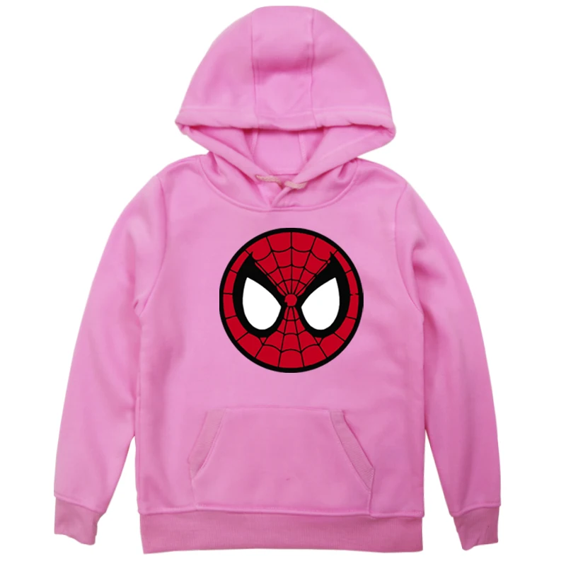 Hoodies 13 Детская толстовка с капюшоном; сезон осень-зима; теплая одежда; Spider-man супергероев; худи для мальчиков и девочек; Свитшот; светящаяся одежда в стиле хип-хоп - Цвет: Hoodies 13